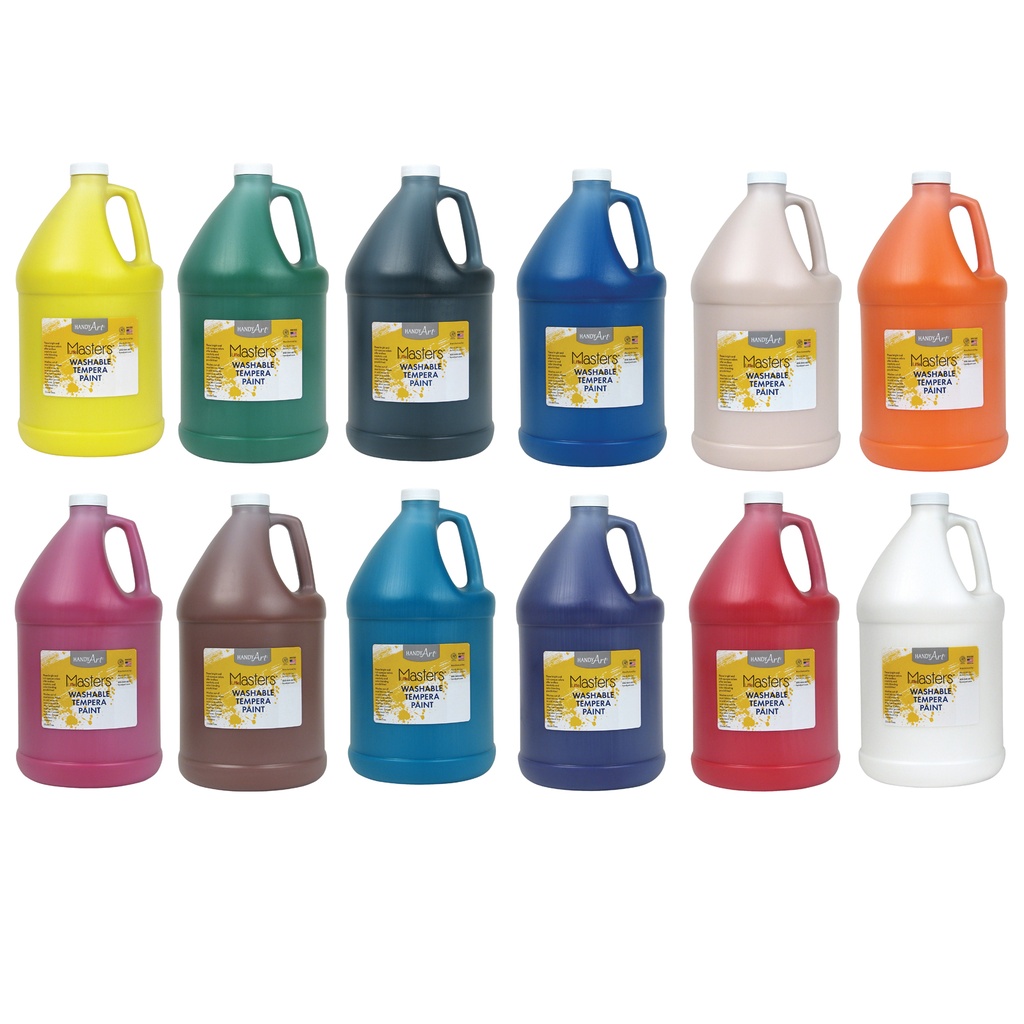 Little Masters® 12 Colors Washable Tempera Paint