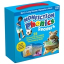 Nonfiction Phonics Readers: Long Vowels, Digraphs & More, Single-Copy 25 Book Set