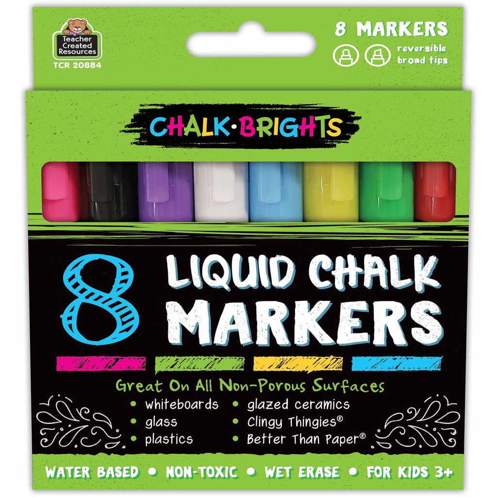 Chalk Brights Liquid Chalk Markers 8 Colors