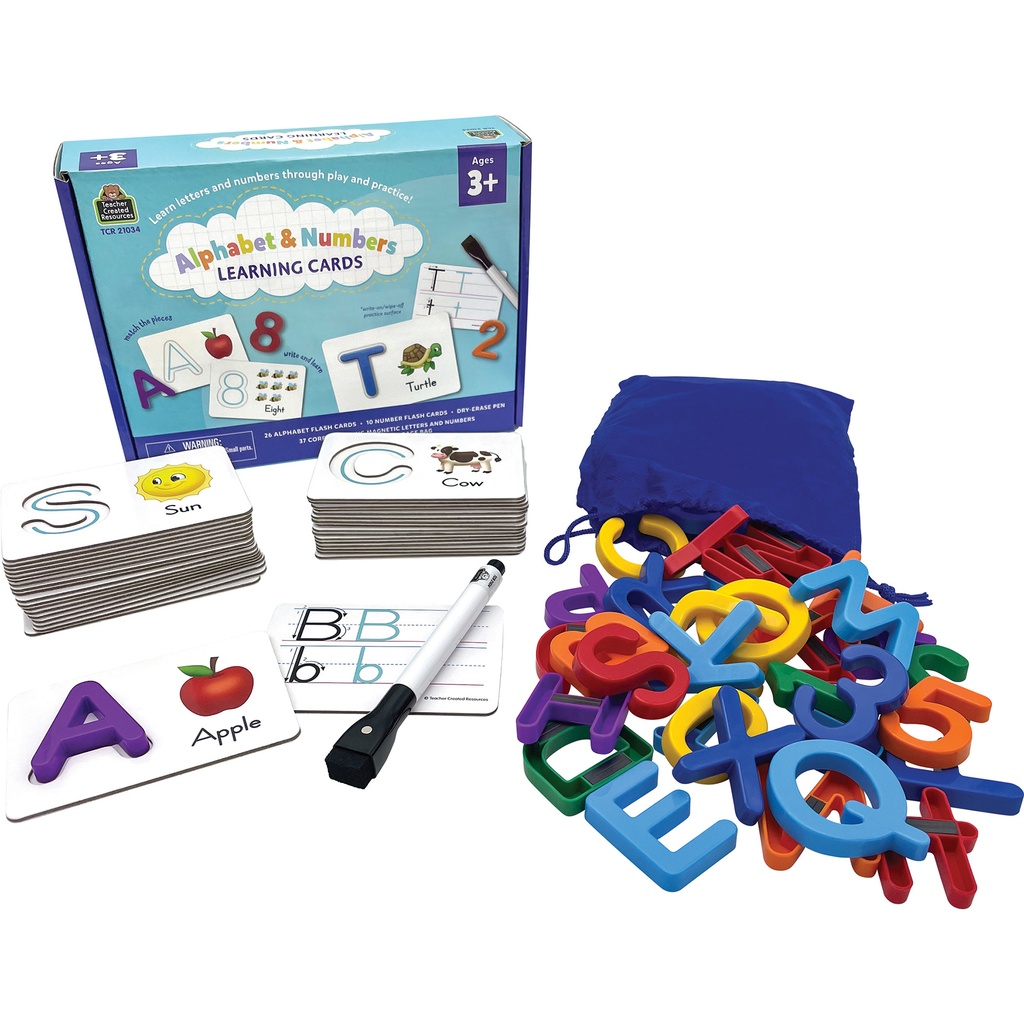 Alphabet & Numbers Learning Cards