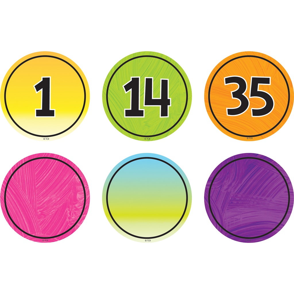 Brights 4Ever Numbers Magnetic Accents