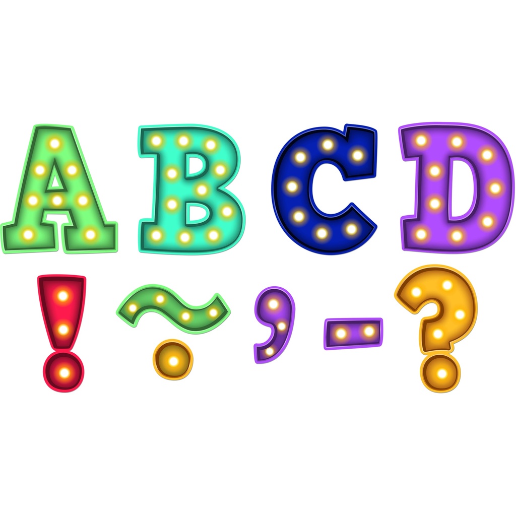 Marquee Bold Block 3" Magnetic Letters