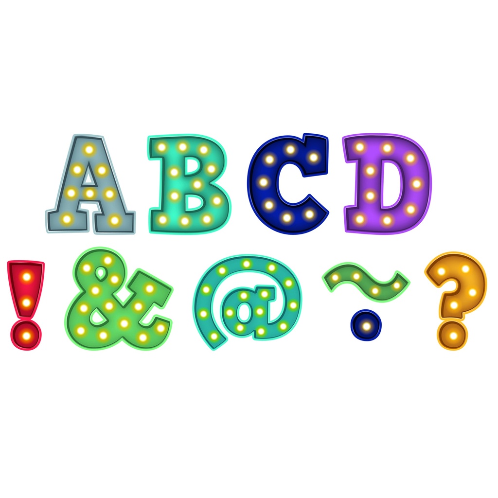 Marquee Bold Block 2" Magnetic Letters