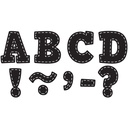 Black Stitch Bold Block 3" Magnetic Letters