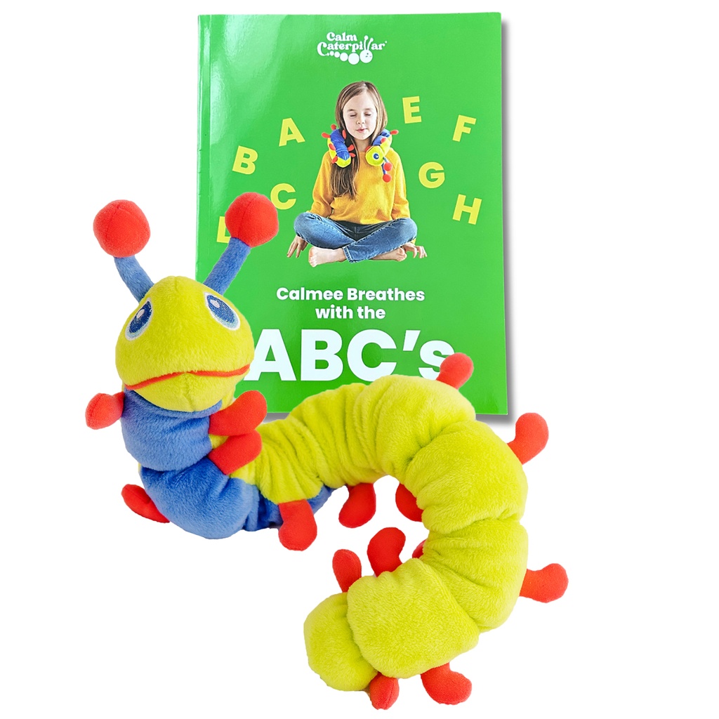 Calmee the Caterpillar & Calmee Breathes with the ABCs Book