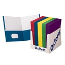 Assorted 2-Pocket Paper Portfolio Pack of 100