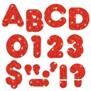 Red Sparkle 4" Casual UC Ready Letters®