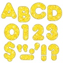 Yellow Sparkle 4" Casual UC Ready Letters®