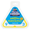 Addition and Subtraction Three-Corner® Flash Cards