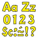 Yellow 4-Inch Playful Uppercase/Lowercase Combo Pack Ready Letters®