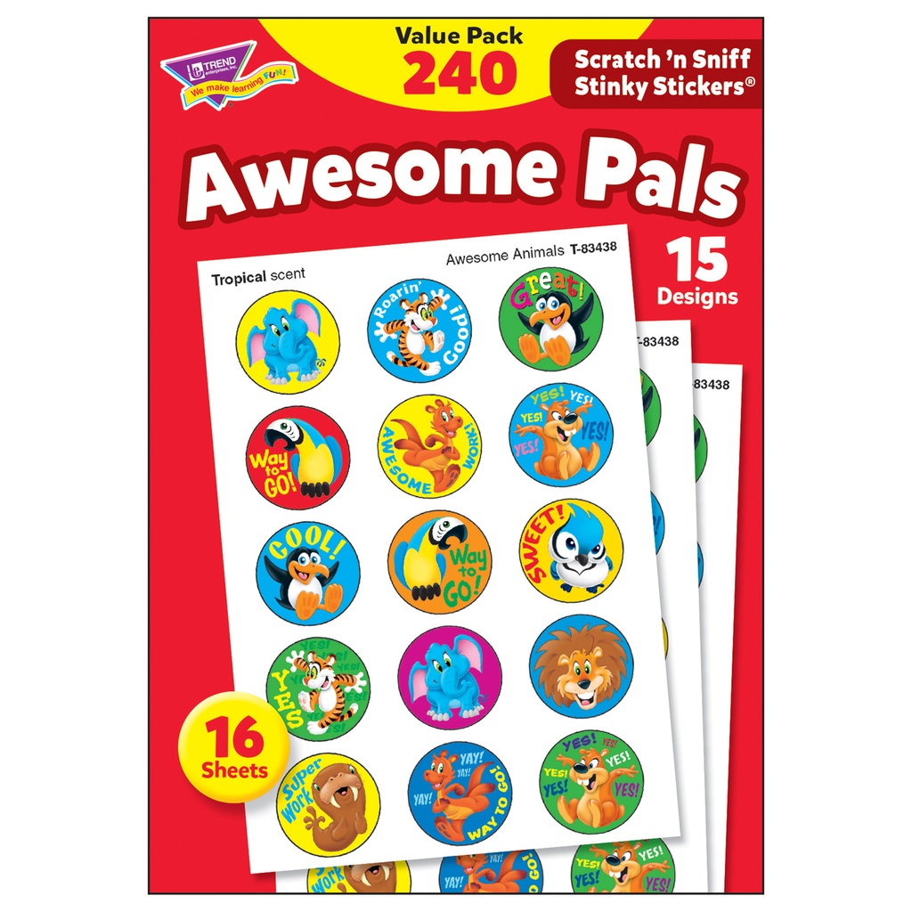 Awesome Pals Stinky Stickers® Value Pack