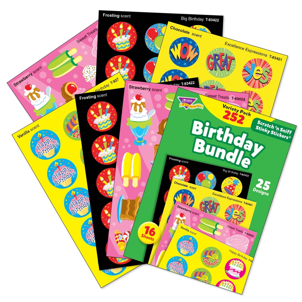 Birthday Bundle Stinky Stickers® Variety Pack