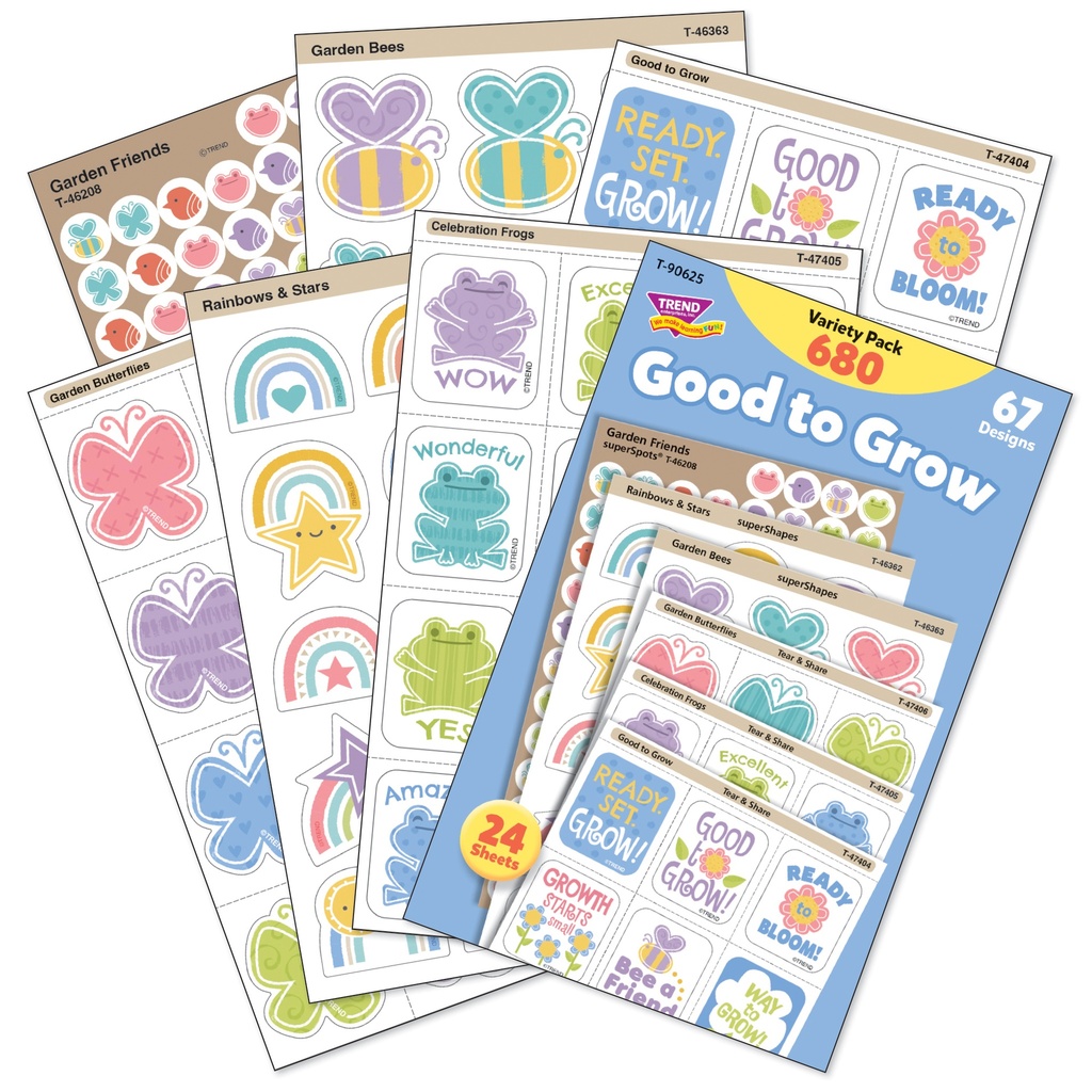 Good to Grow Sticker Variety Pack