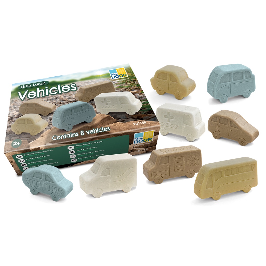 Little Lands Vehicles Set of 8