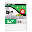 Simply White Canvas Panels 3-Pack