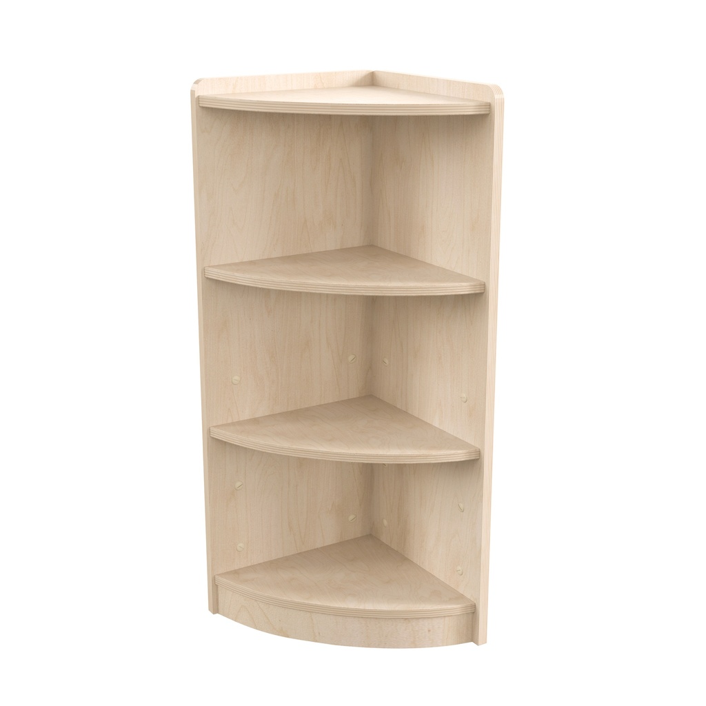 Wooden 3 Tier Corner Storage Unit