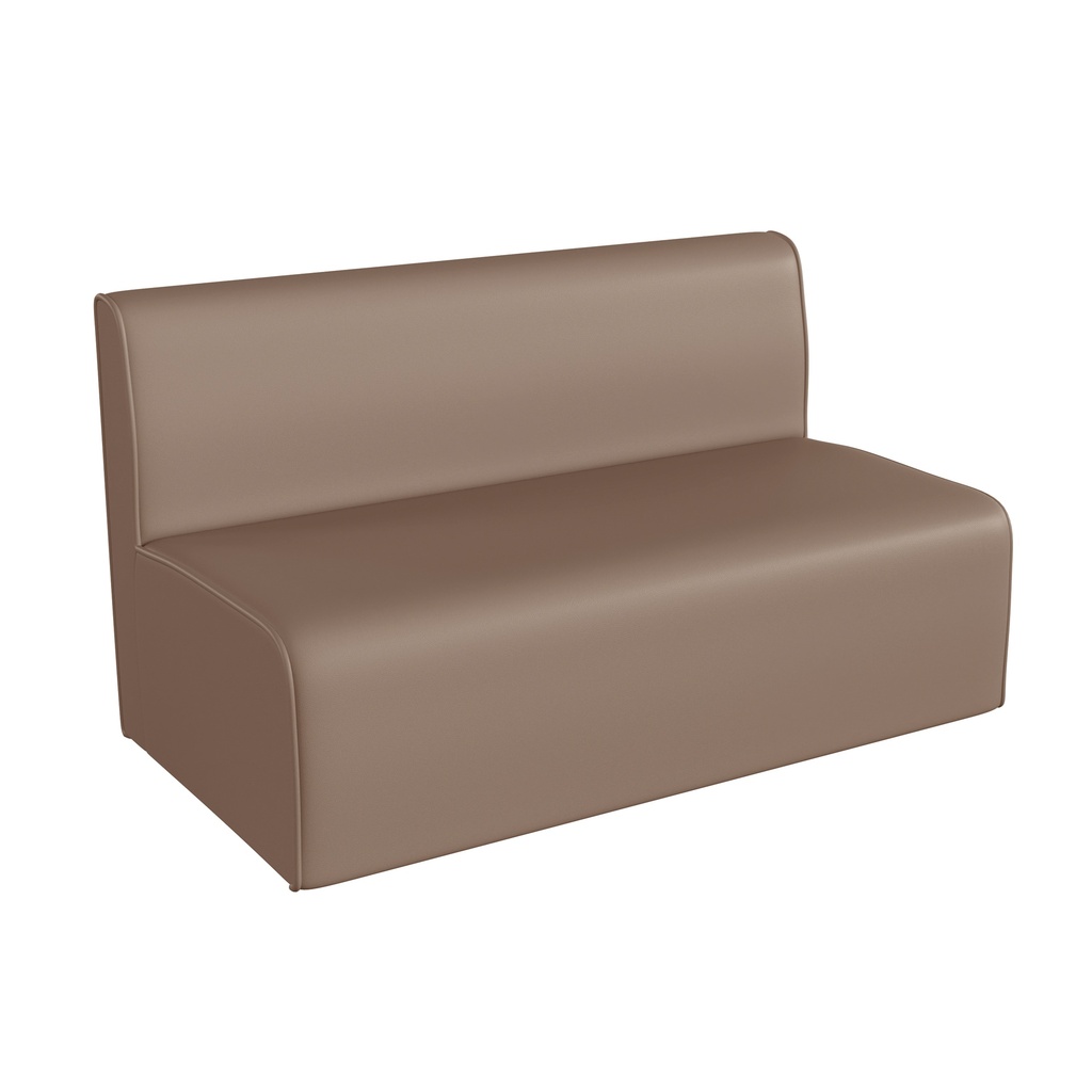 Modular Soft Seating Armless 2 Seater Sofa