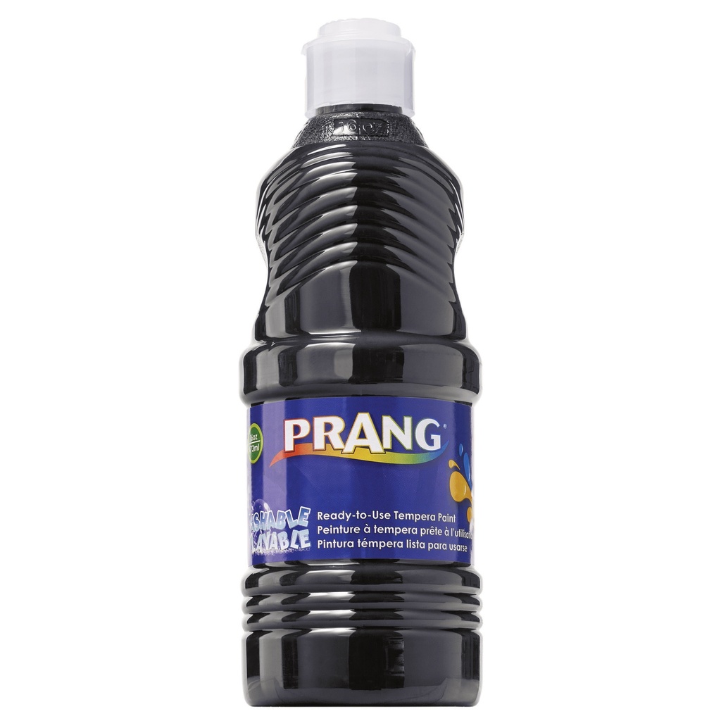 Prang Black 16oz Ready to Use Washable Paint