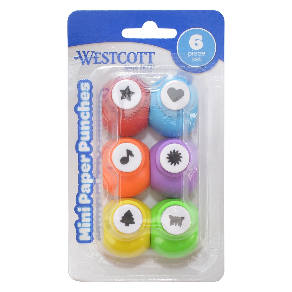 Mini Paper Punches Set of 6