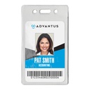 Proximity Vertical Clear Badge Holders Pack of 50