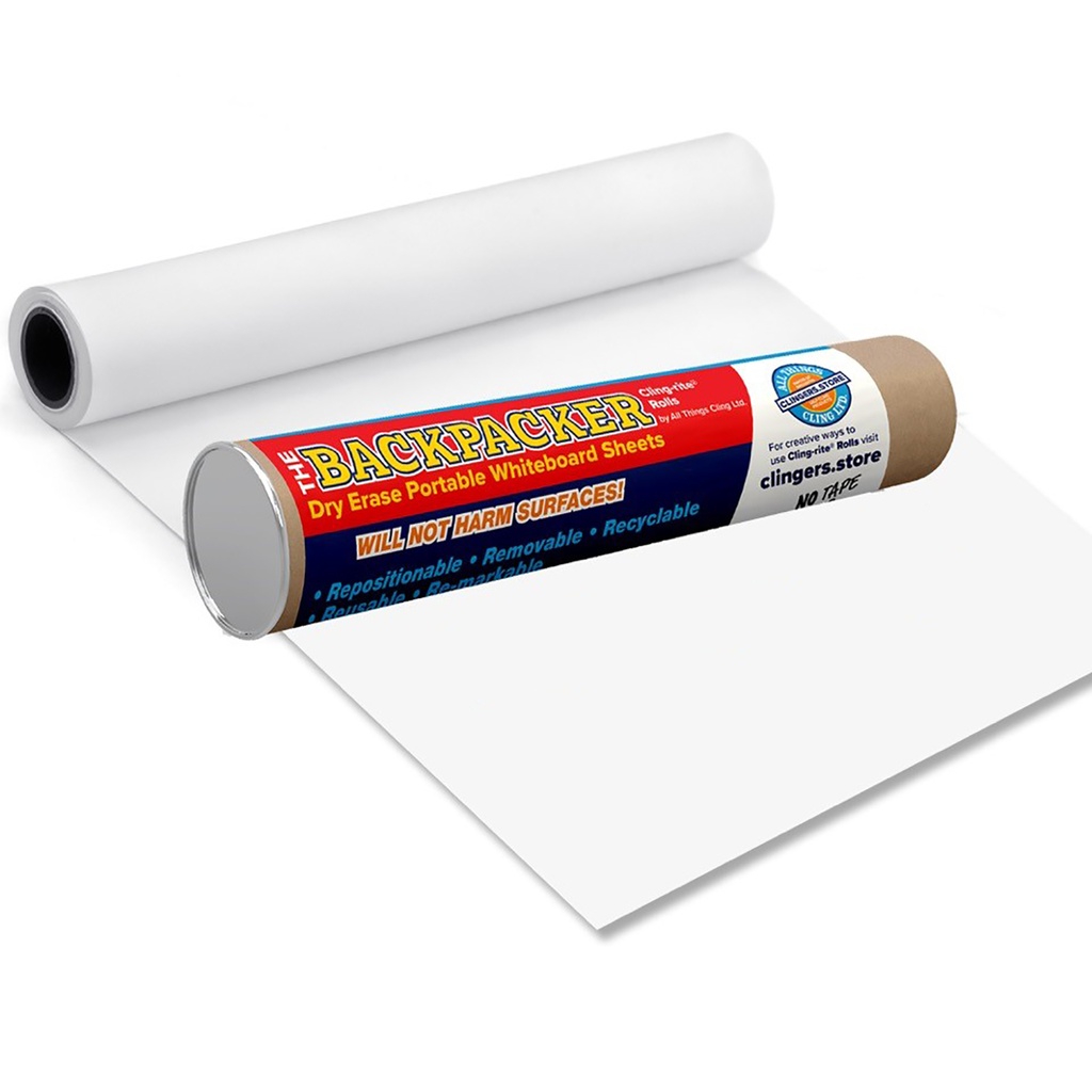 Backpacker 12" x 18" Cling-rite® Perforated Sheets 30count