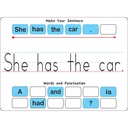 Sentence Building Touch-Stik™ Phonics Tiles & Mat Set