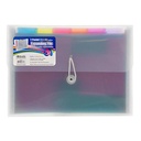 Rainbow 7-Pocket Letter Size Poly Expanding File