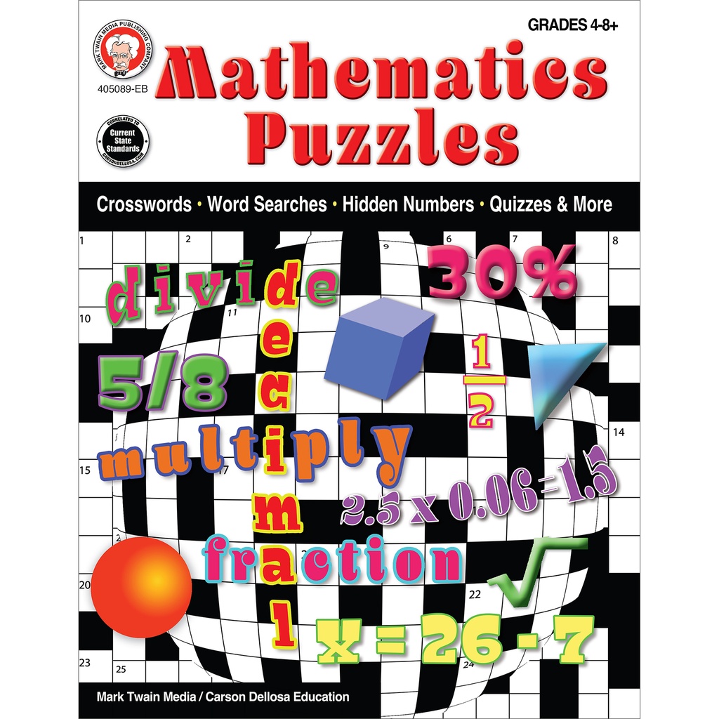 Mathematics Puzzles Workbook