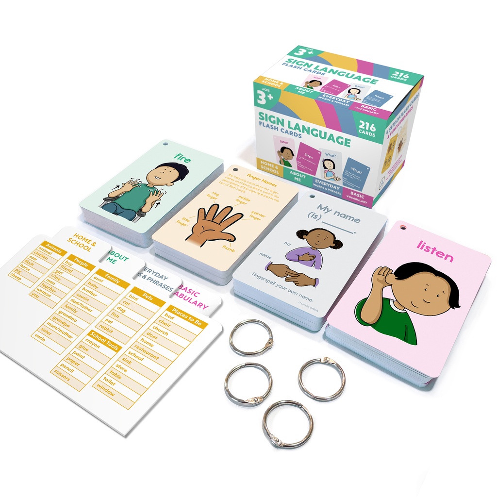 Sign Language Flash Cards