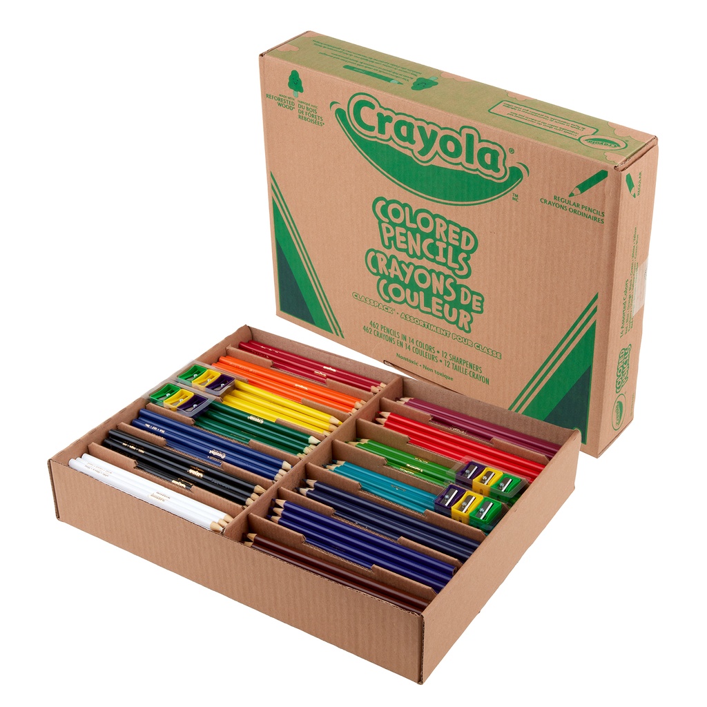 Regular Colored Pencil Classpack 462 Count (688462 BIN)