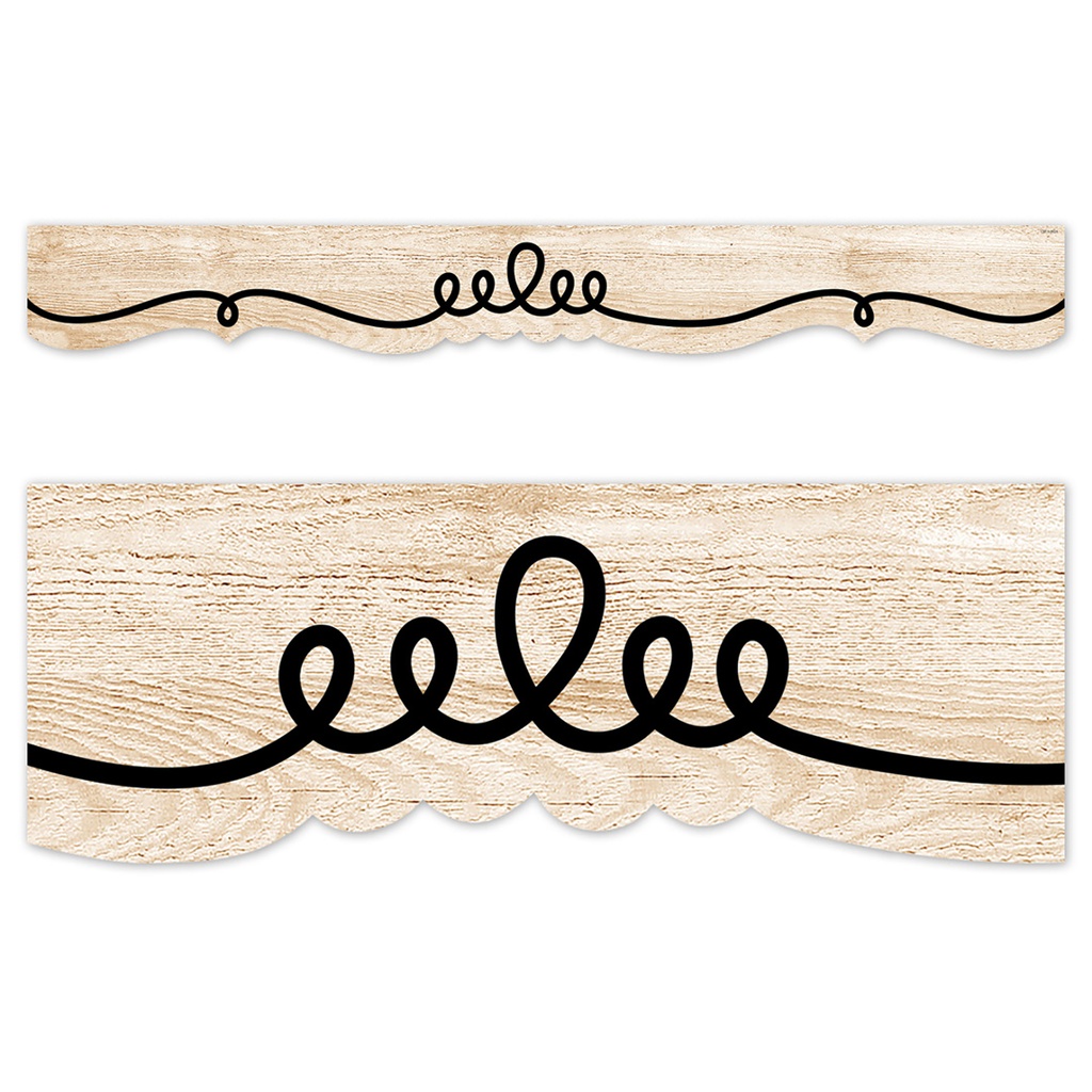 Core Decor Loop-de-Doodle on Wood EZ Border 48 Feet