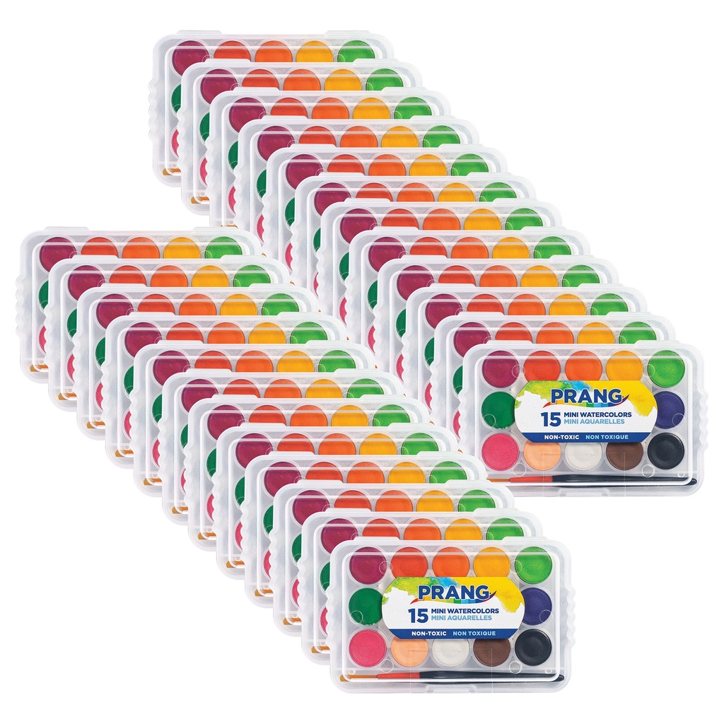 Mini Watercolor Set Pack of 24