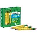 My First® Yellow Large Triangle Barrel Short Wooden Sharpened Pencils with Eraser 36 Count