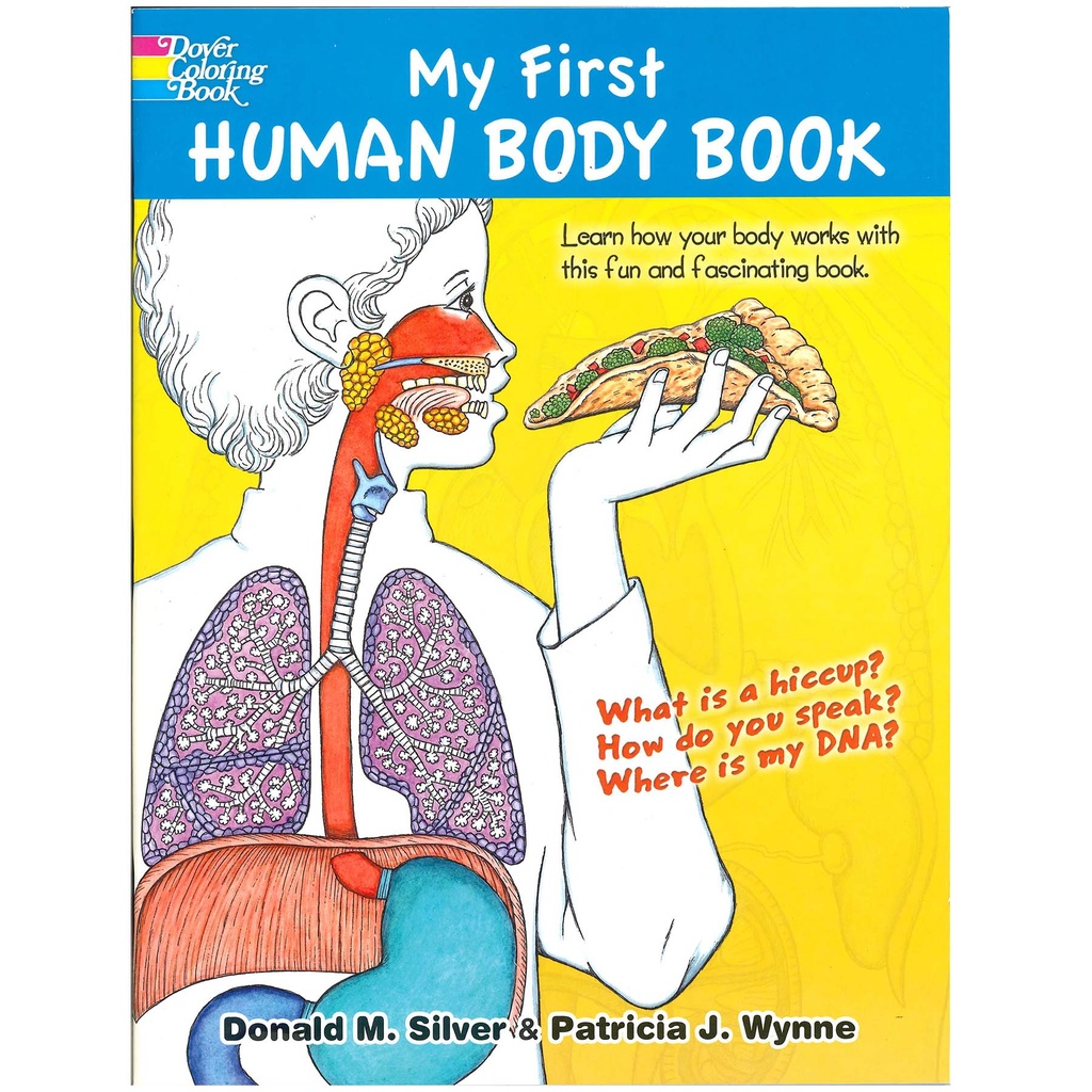 My First Human Body Coloring Book