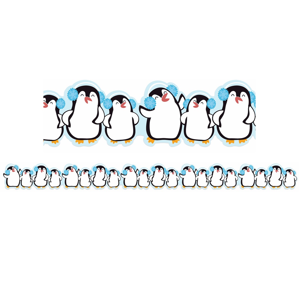 Winter Penguins Extra Wide Deco Trim® 37 Feet