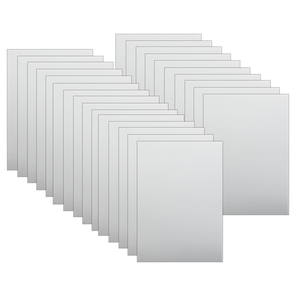 30" x 40" White 3/16" Foam Board Pack of 25