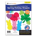 Spring Holiday Shapes Punch Out Paper Cutouts 228 Pieces