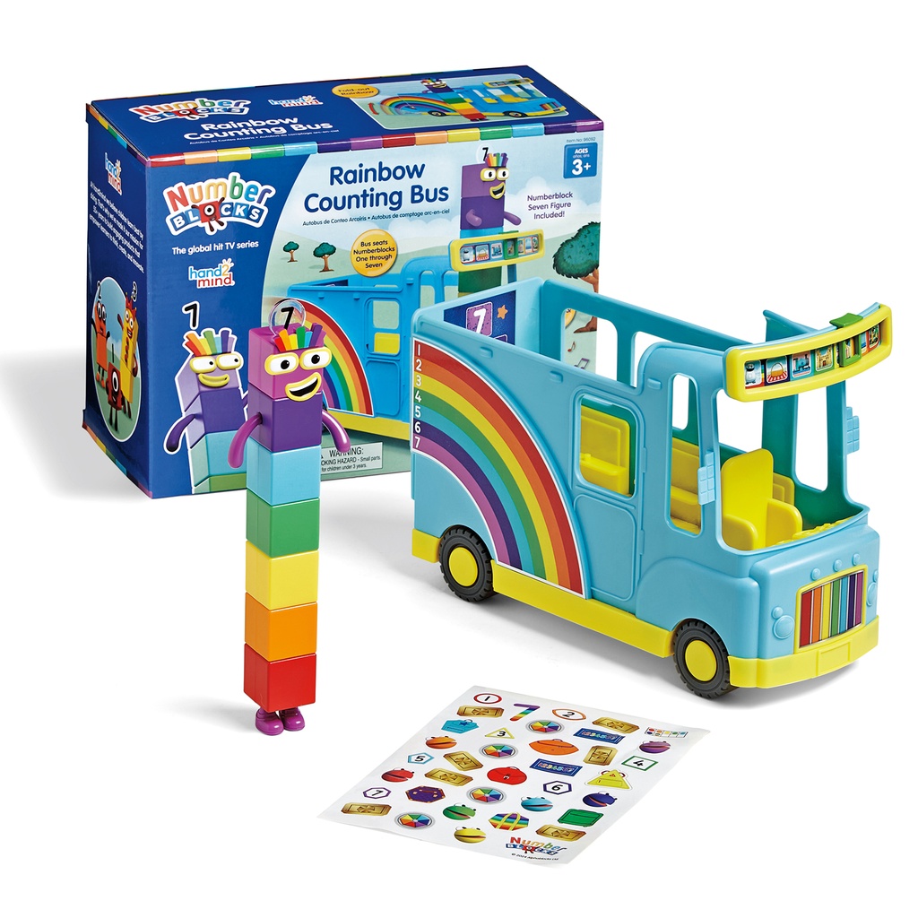 Numberblocks Rainbow Counting Bus