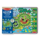 Animal Chase I-Spy Wooden Gear Puzzle