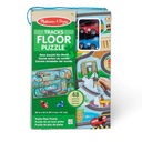 Race Track Floor Puzzle & Play Set