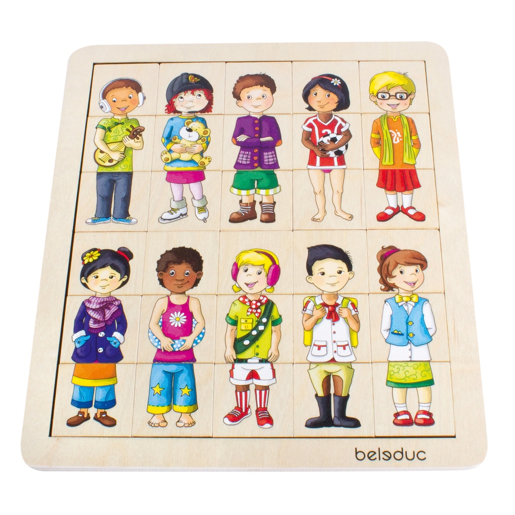 Match & Mix Kids Puzzle