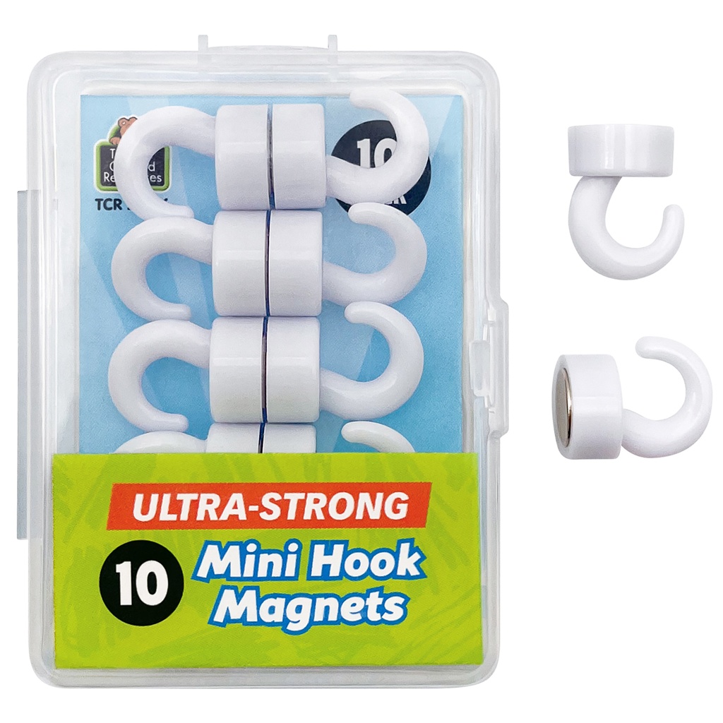 Mini Hook Magnets Pack of 10