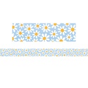 Daisies Straight Border Trim 35 Feet