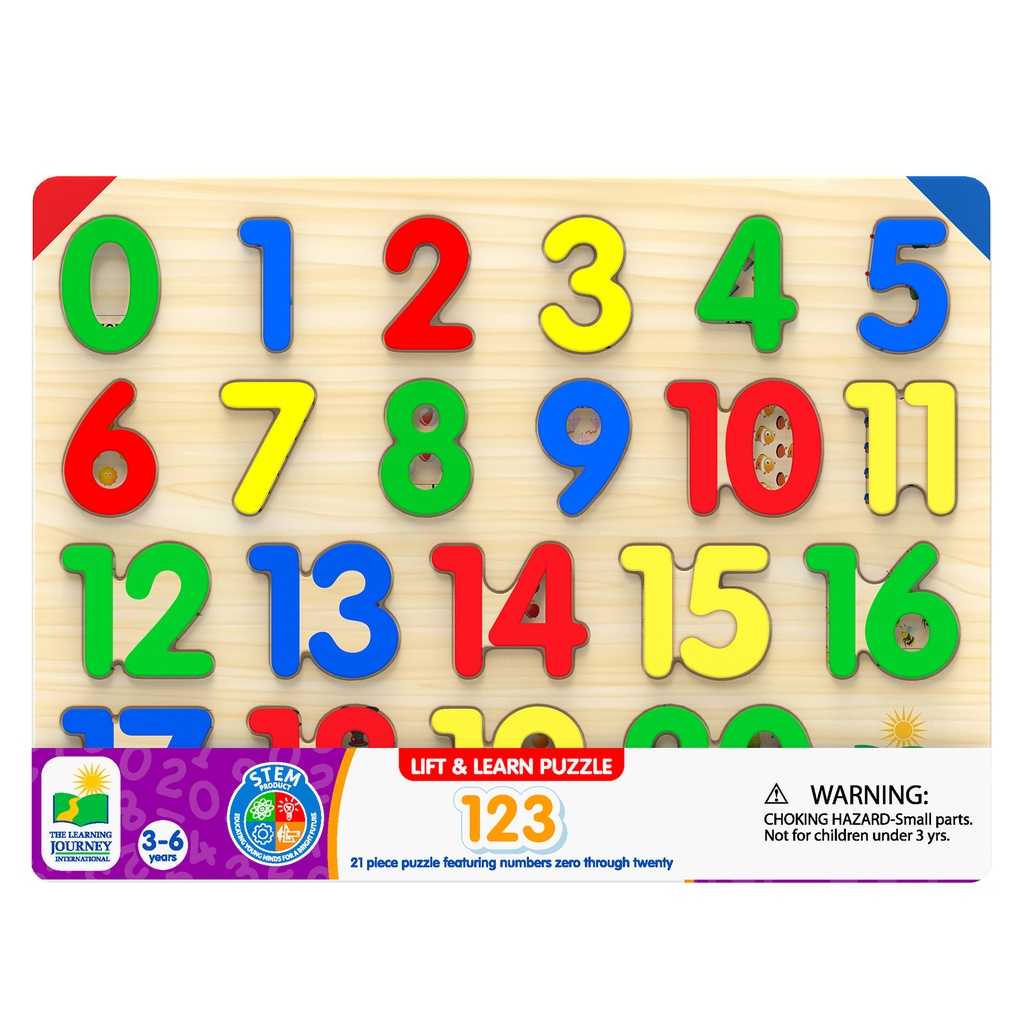 Lift & Learn 123 Number Puzzle