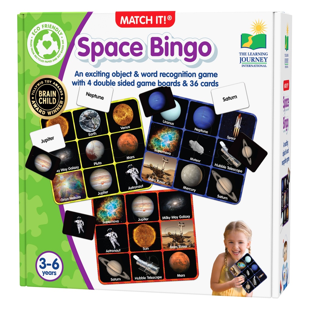 Match It! Bingo - Space