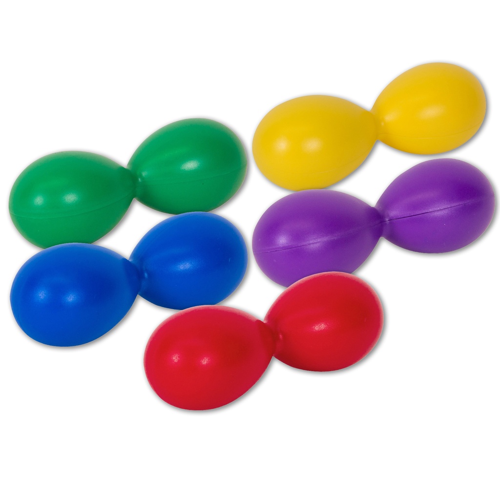 Double Egg Shakers Set of 5