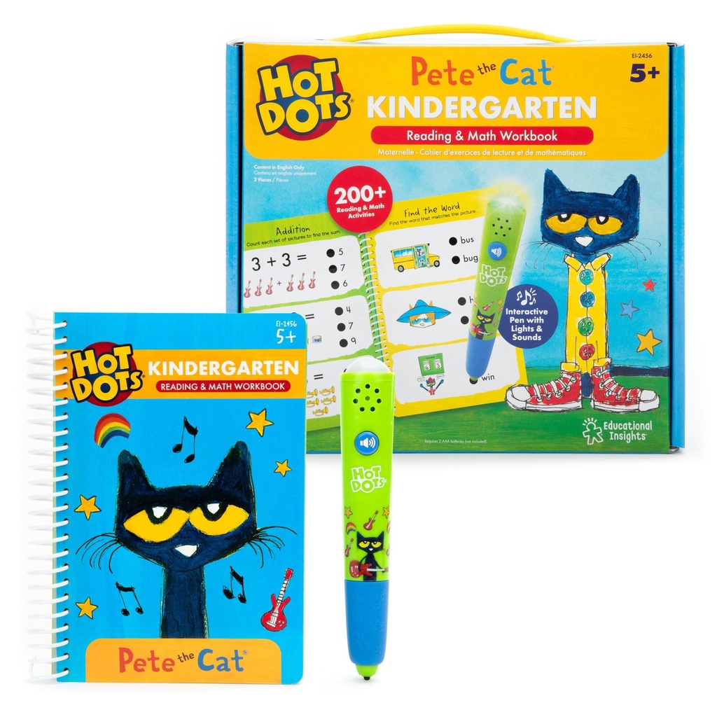 Hot Dots® Pete the Cat®  Reading & Math