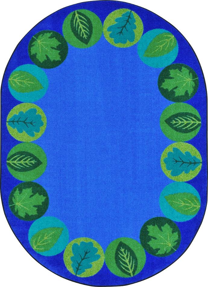 Lively Leaves Area Rug