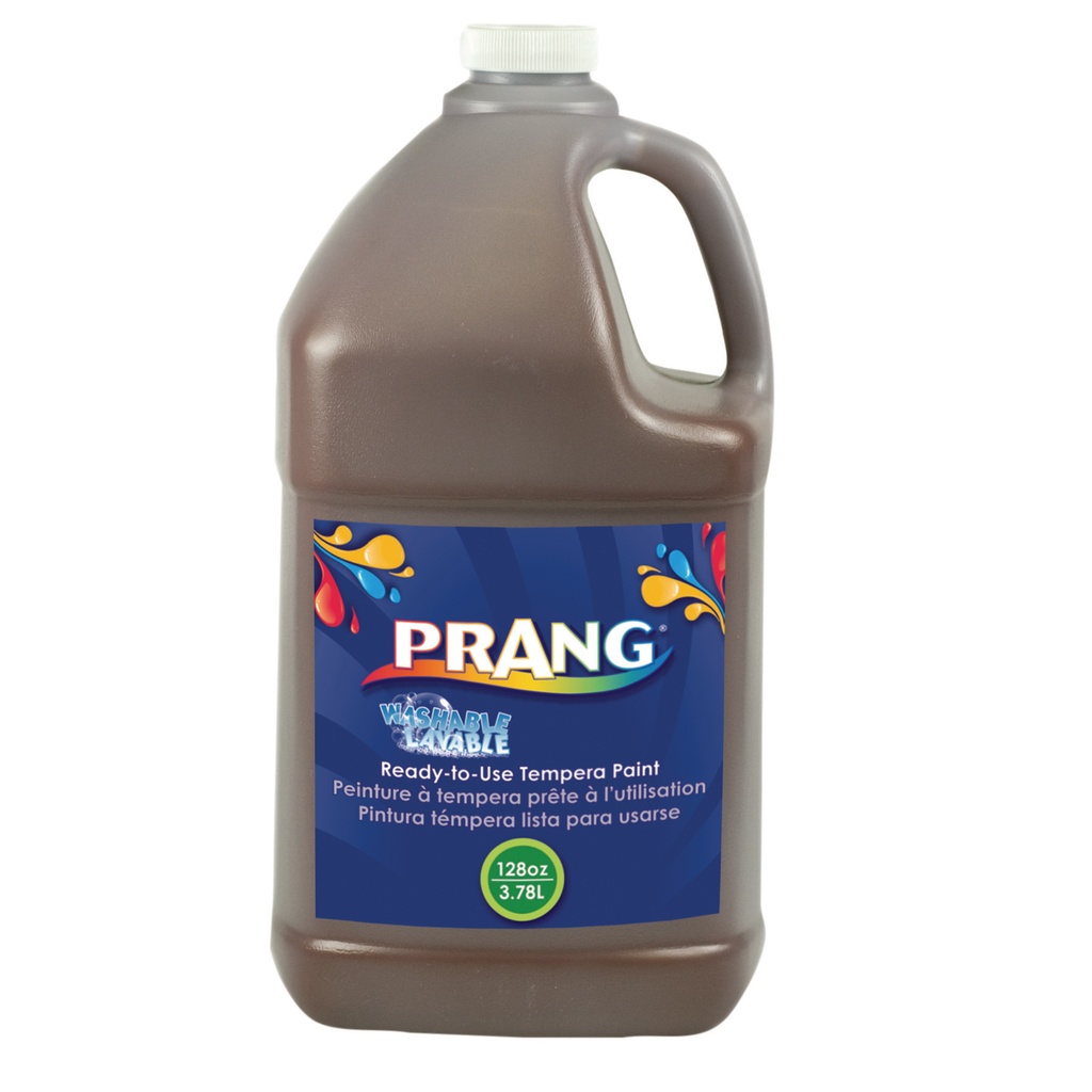 Prang Brown Gallon Washable Paint