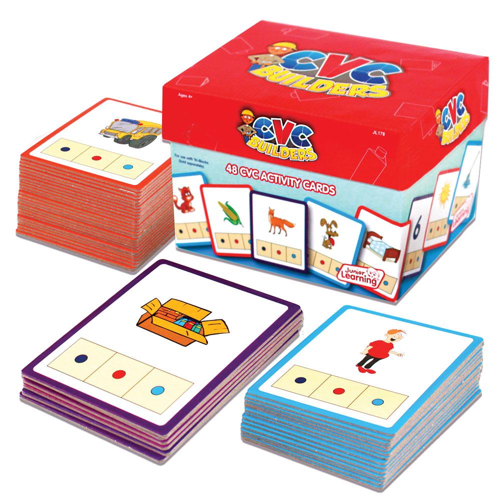 48ct CVC Builders Activity Cards Set